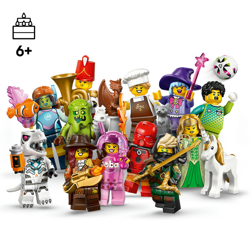 12 минифигури от LEGO® за събиране