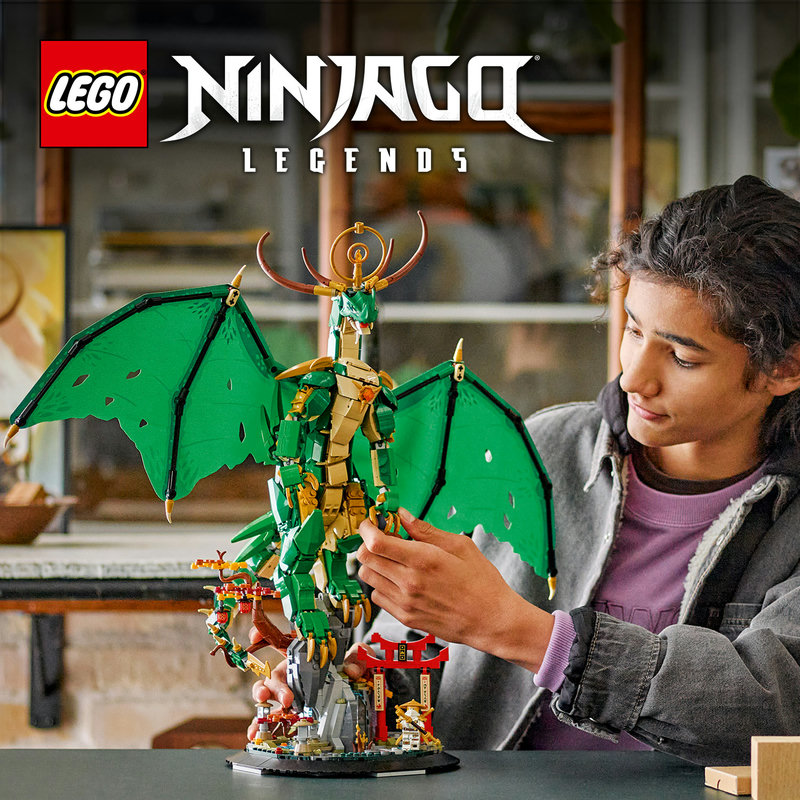 Majestátní model LEGO® NINJAGO® s drakem