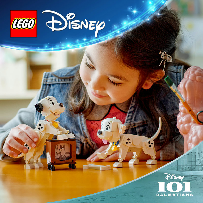 Rozkošná štěňata z Disney filmu 101 dalmatinů