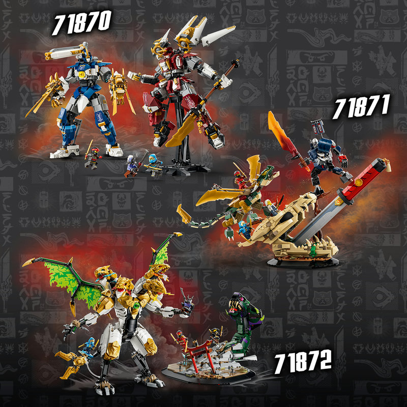More LEGO® NINJAGO® sets to collect