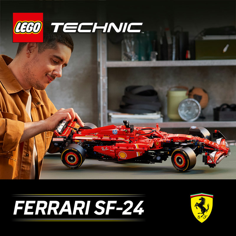 Stavebnice vozu F1 pro dospělé