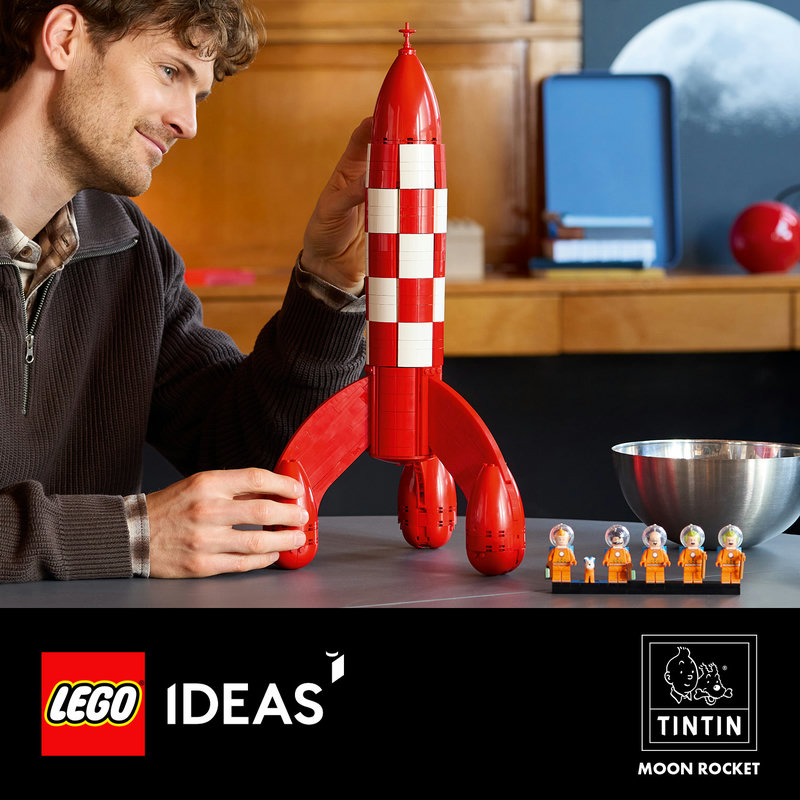 Delightful Tintin® building kit for adults