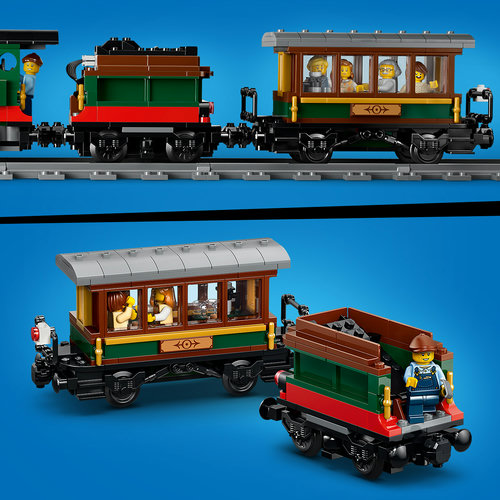 Coal tender and passenger car