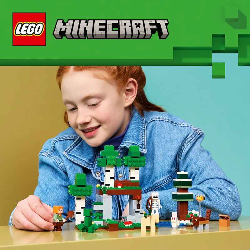 Přehrajte si klasickou bitvu z videohry Minecraft®