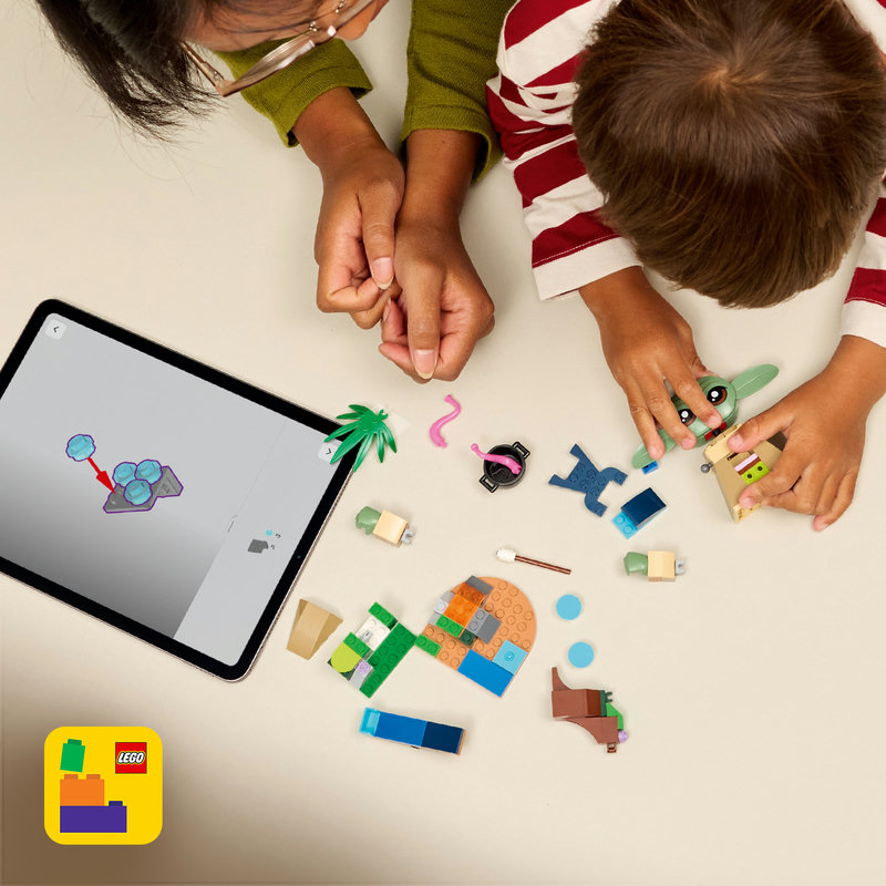 Includes interactive 3D building instructions