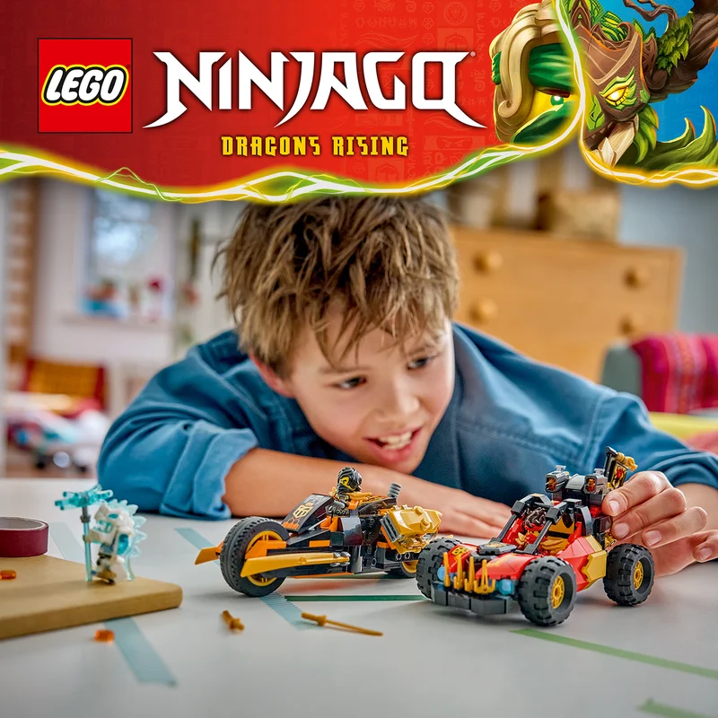 LEGO® NINJAGO® játékkészlet 2 játék járművel