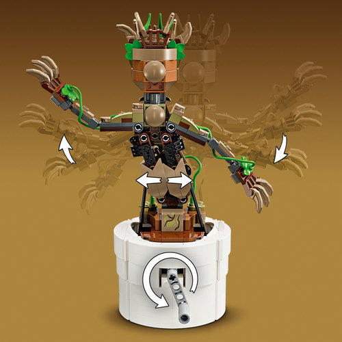 Interactive dancing figure