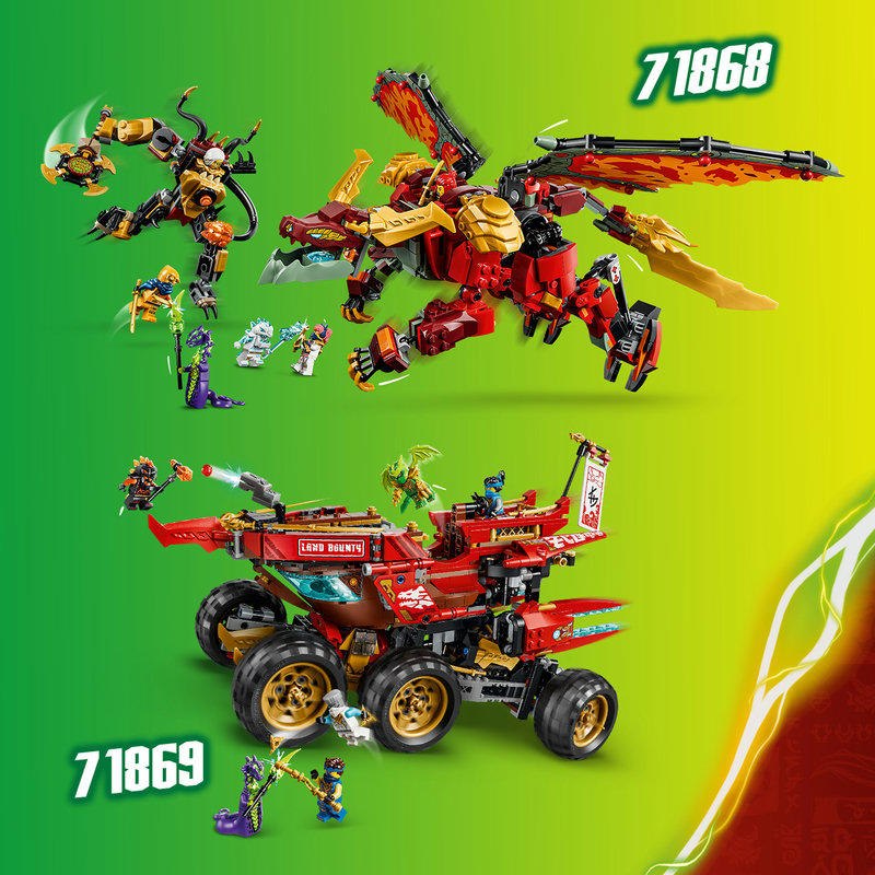 More LEGO® NINJAGO® sets to collect