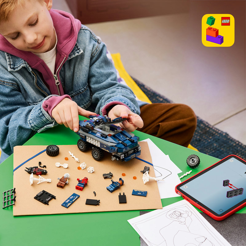 Includes interactive 3D building instructions