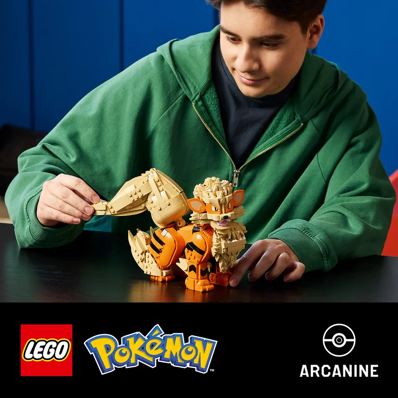 Gyűjtői Pokémon építőkészlet felnőtteknek