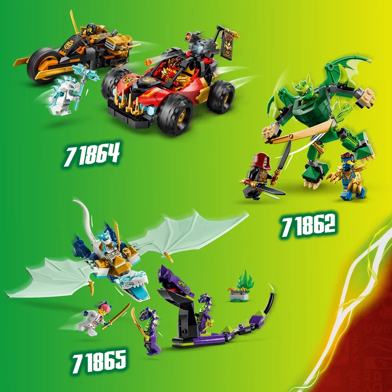 Még több gyűjthető LEGO® NINJAGO® készlet