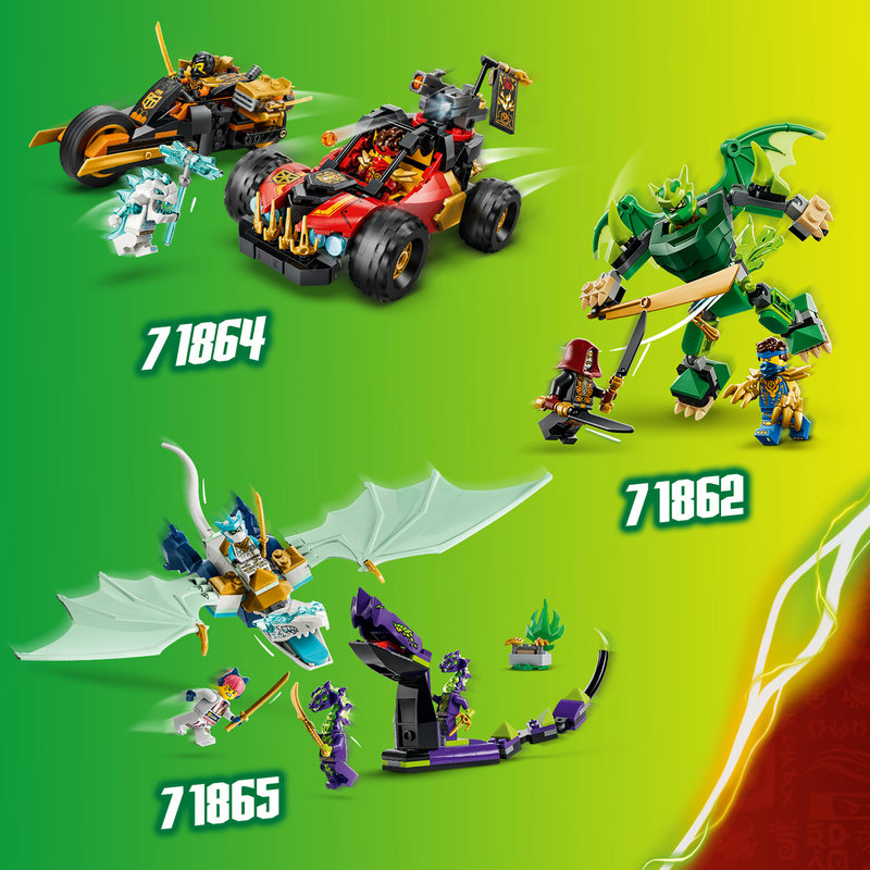 More LEGO® NINJAGO® sets to collect