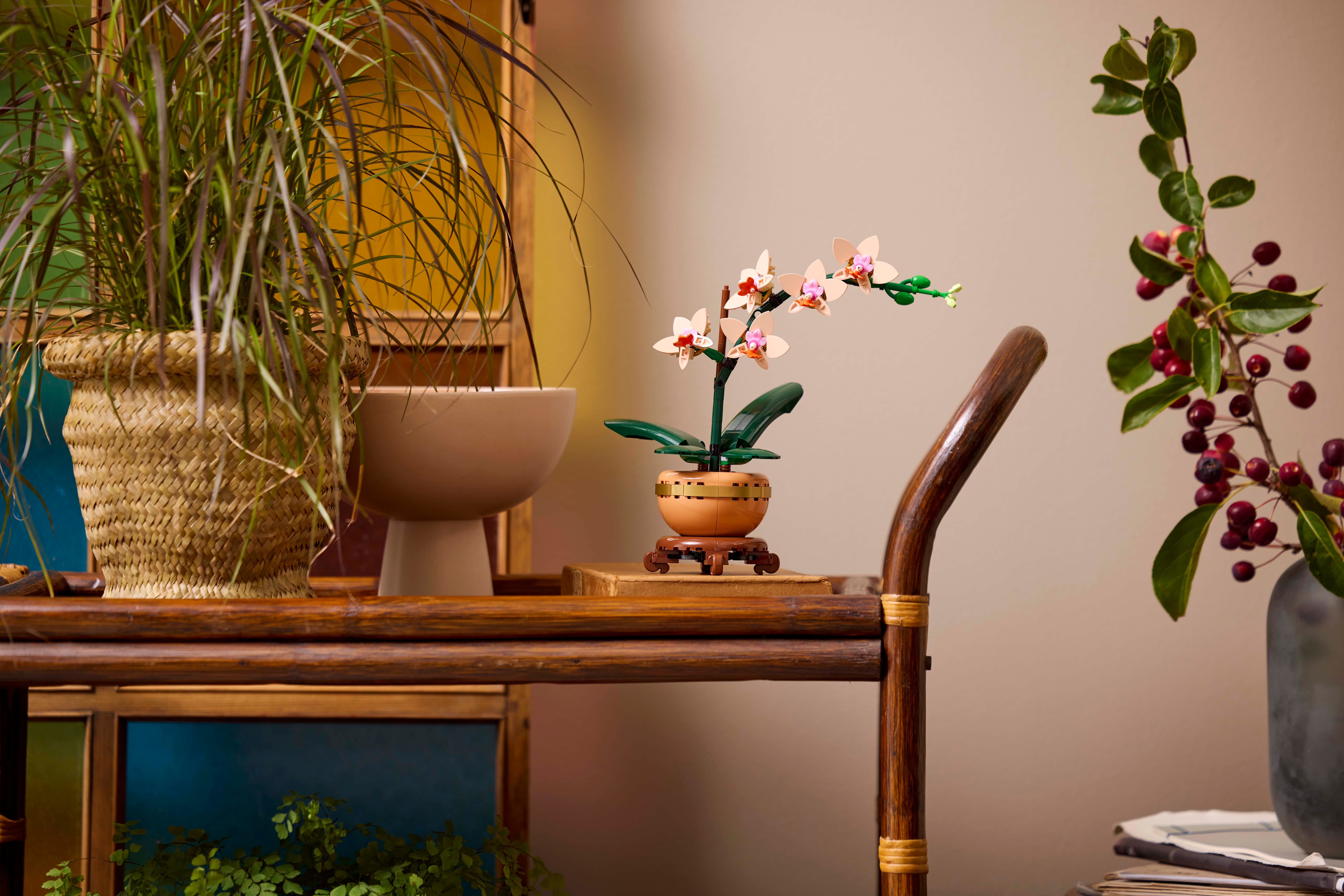 Лего Ботаника букет Мини орхидея Цветочный декор LEGO Icons Botanicals 10343