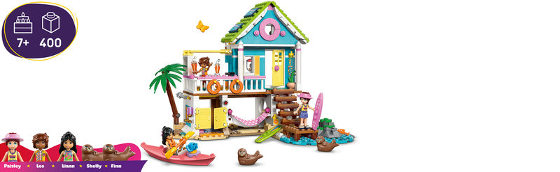 LEGO 42699 Spielszene am Strand mit Robben