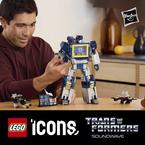 LEGO® Icons Transformers dekorációs szett