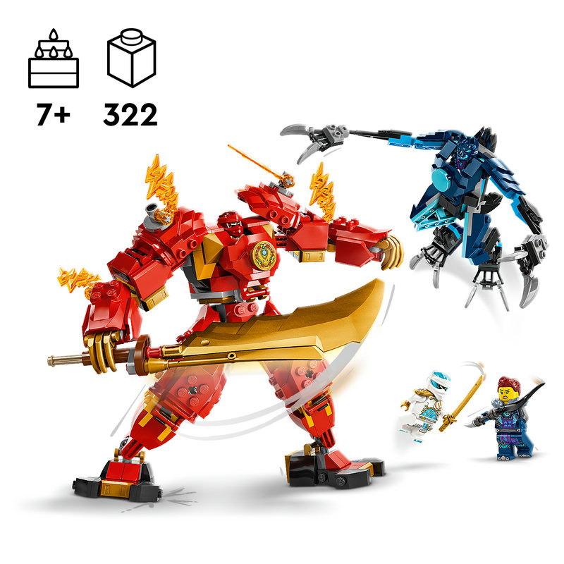 LEGO 71808 Minifiguren Kai und Zane