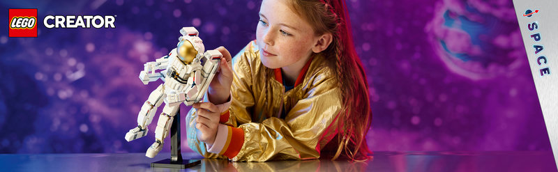 LEGO 31152 Astronaut im Weltraum Produktbild mit dem Astronauten-Modell