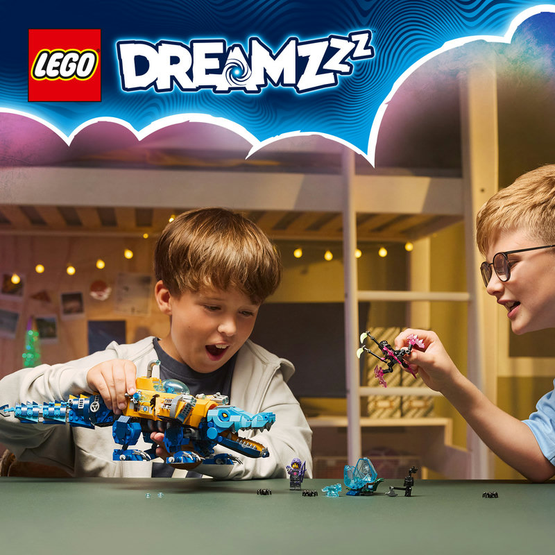 Страхотен крокодил-играчка LEGO® DREAMZzz™