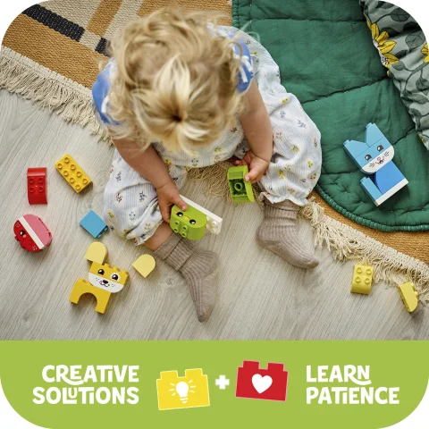Simple construction for the littlest builders