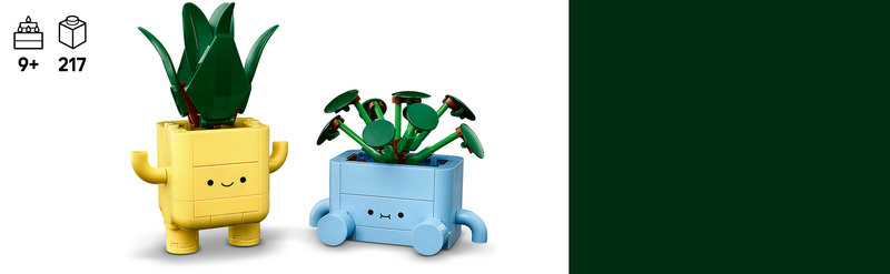 LEGO 10349 Fröhliche Pflanzen verschiedene Modelle