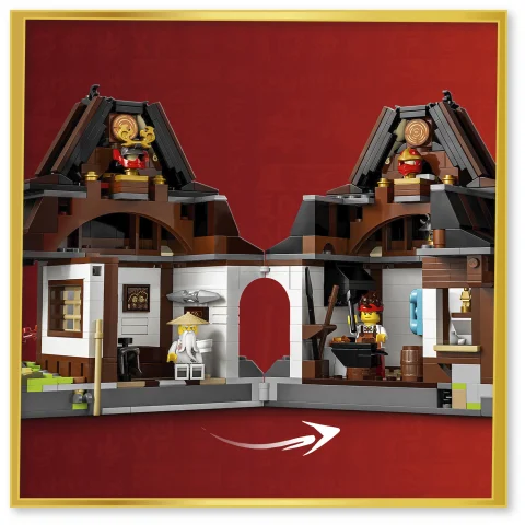 LEGO® kovácsműhelymodell