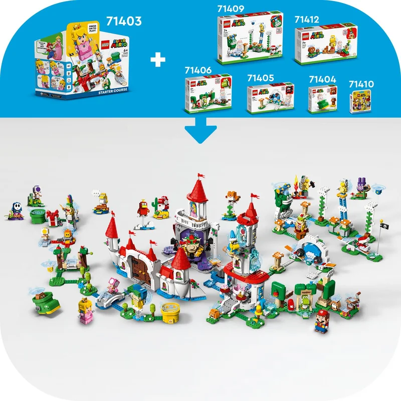 Łącz z innymi zestawami LEGO® Super Mario™
