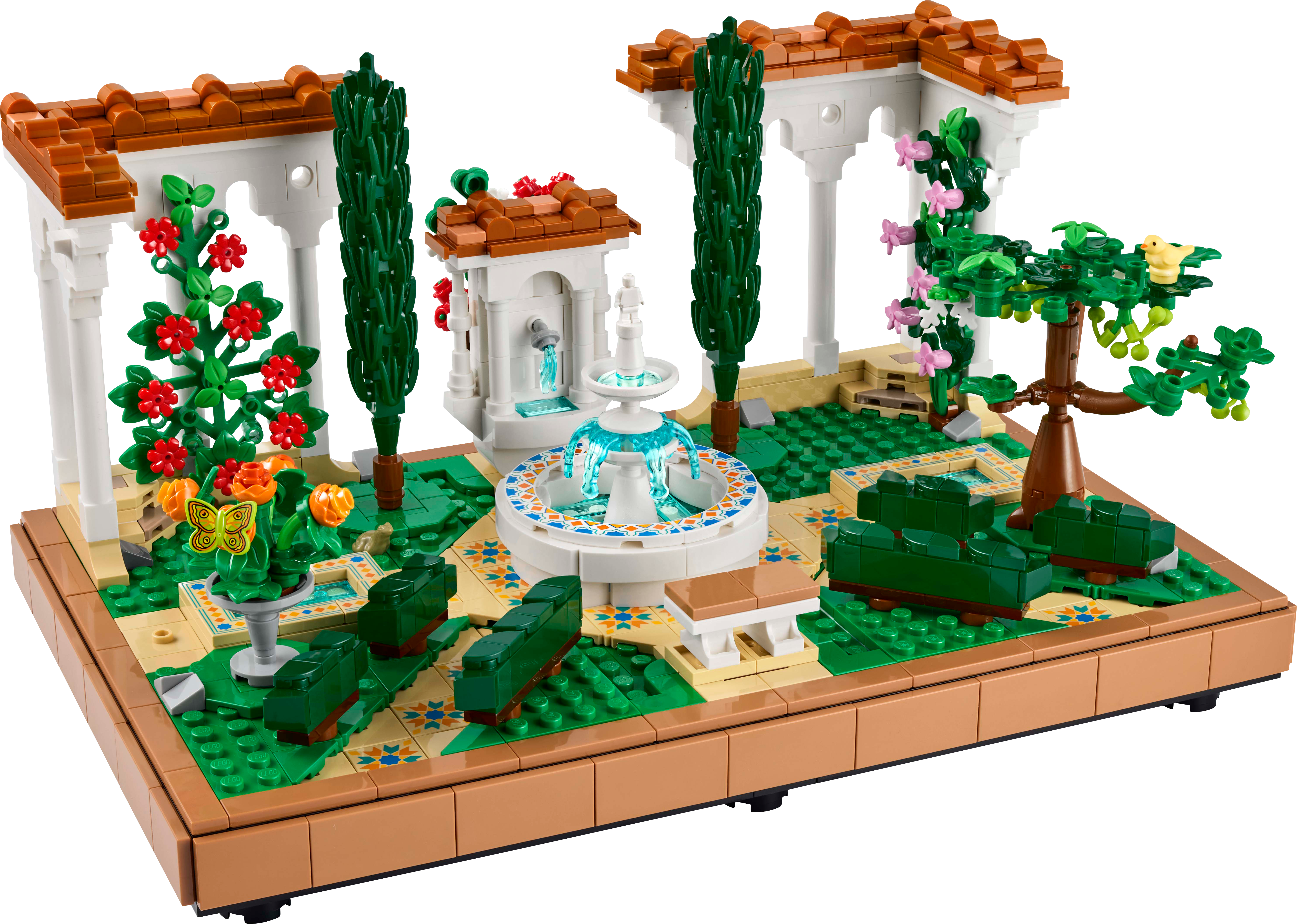Конструктор Лего іконс Сад із фонтаном LEGO Icons 10359