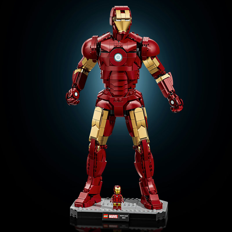 LEGO 76344 Iron Man Mark 3 Sammleredition Lifestyle