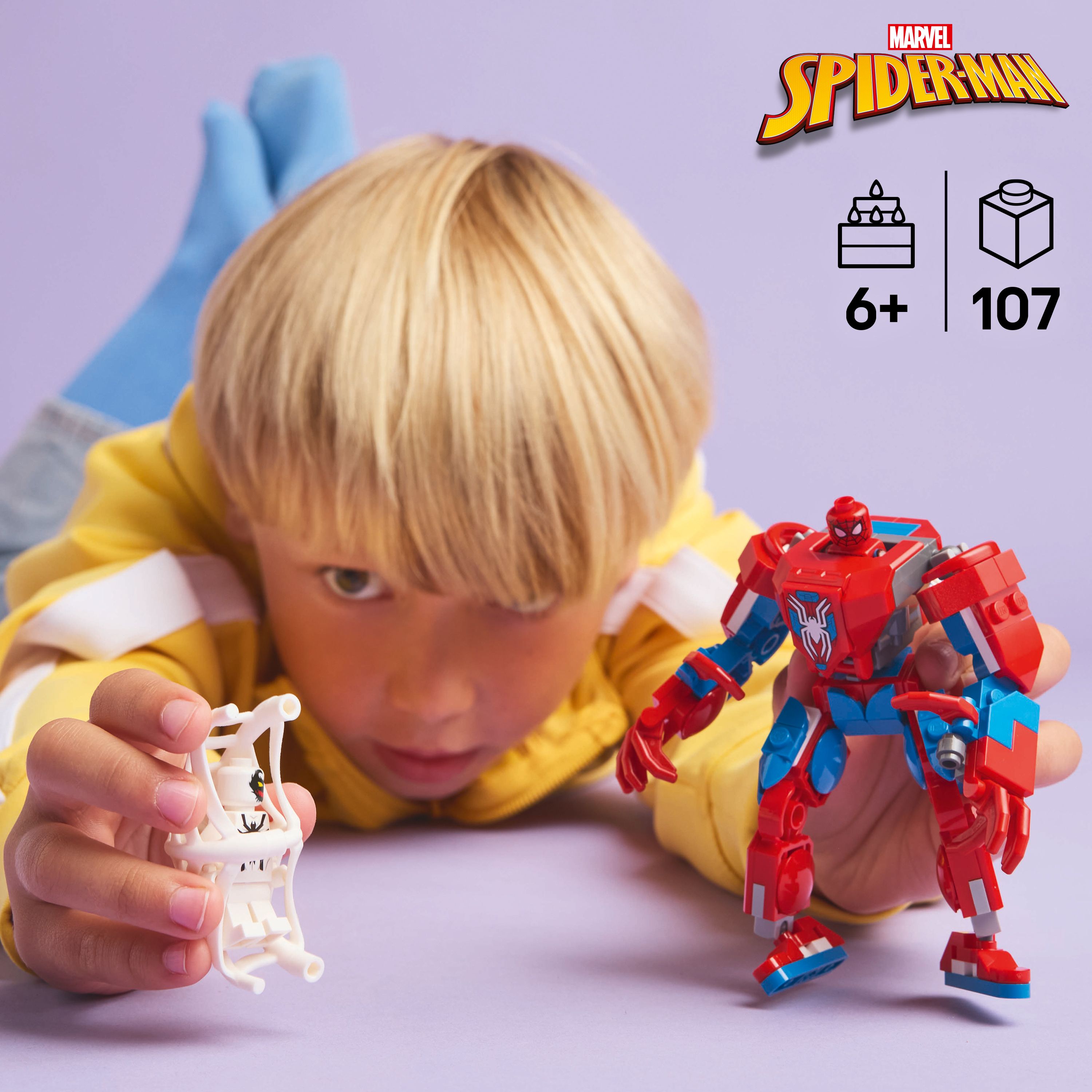 Лего Марвел Робот Людина павука проти Анти Венома Lego Super Heroes Marvel 76308