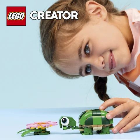 3 cute animal toy building options in 1 box