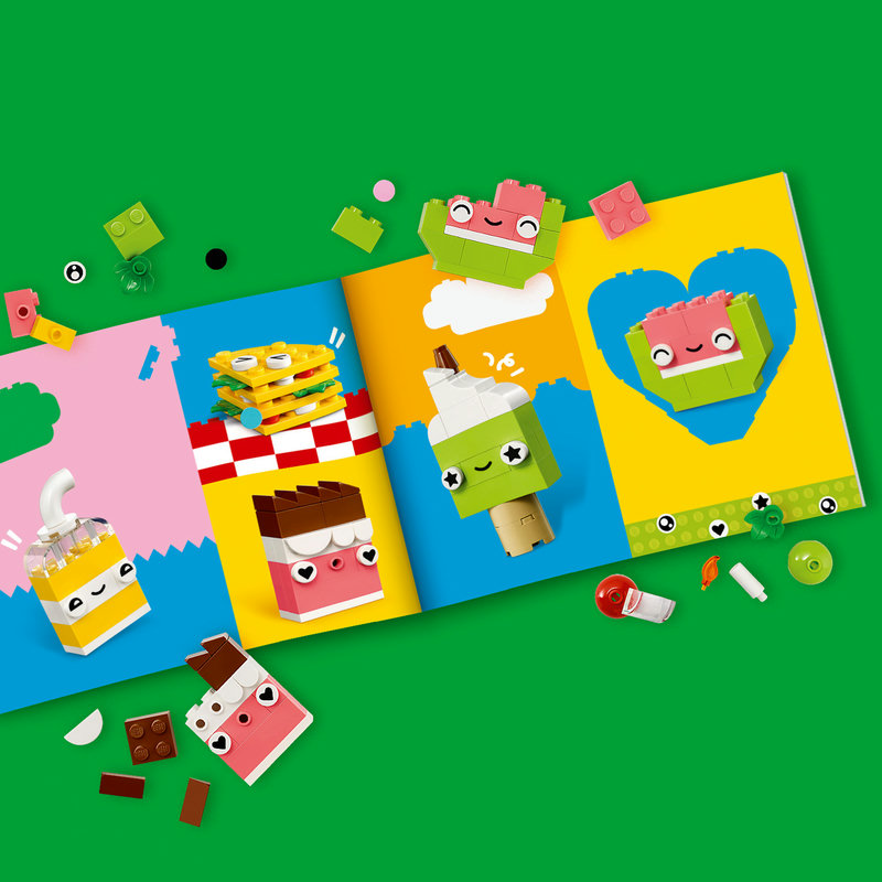 LEGO 11039 Snack Bauspaß Kind spielt