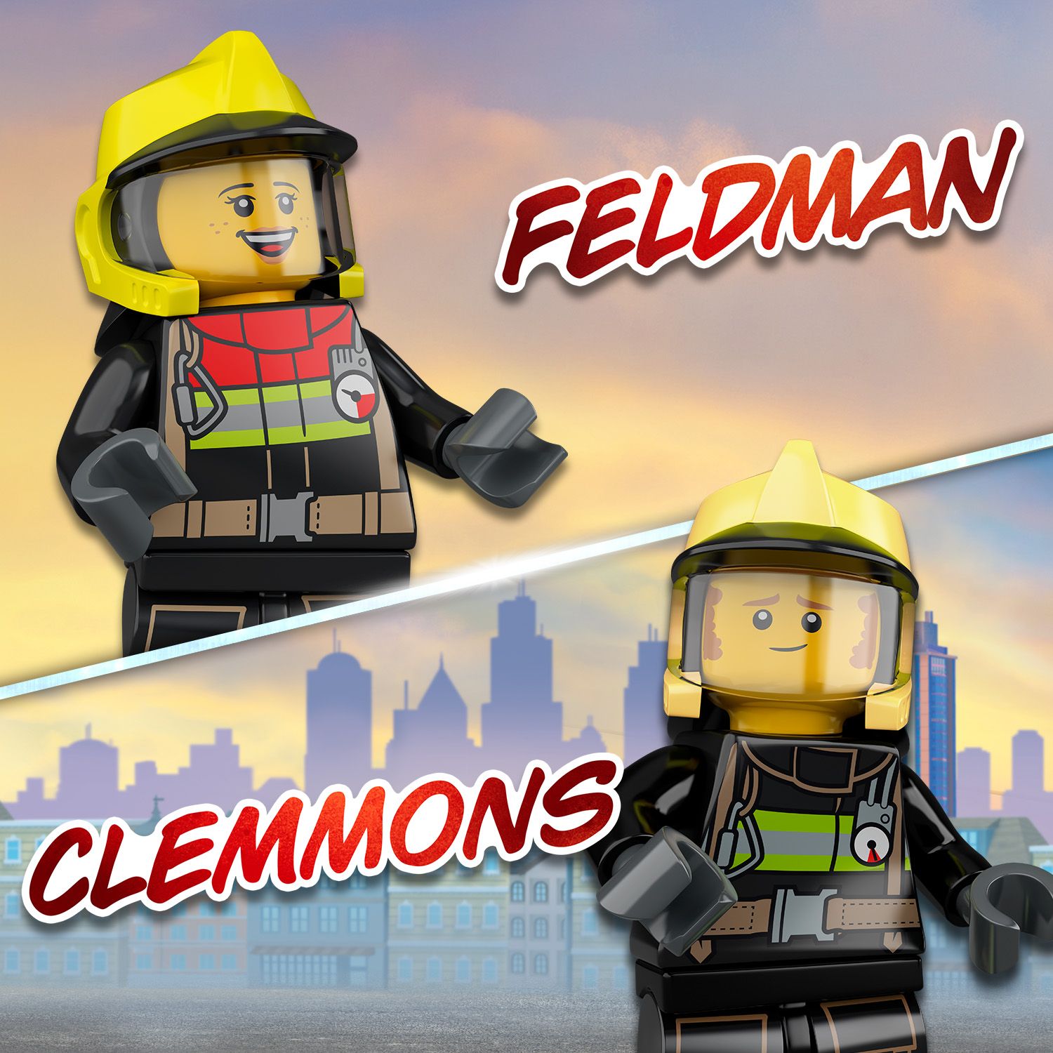 LEGO® City TV personažai