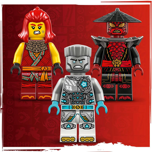 3 NINJAGO® minifigures