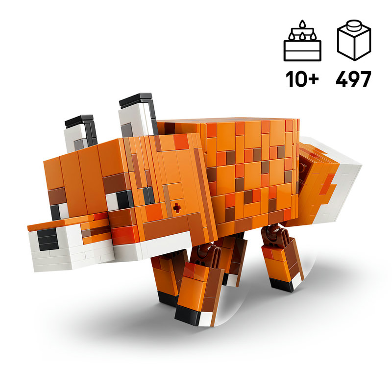 LEGO 21588 Fuchs Detailansicht