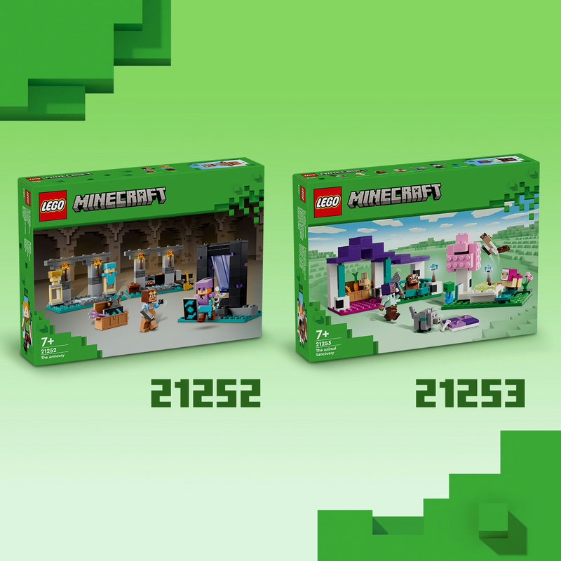 Gyvūnus mylintiems „Minecraft®“ žaidėjams