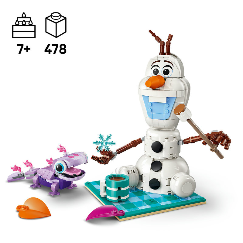 LEGO 43287 Bruni Figur Nahaufnahme