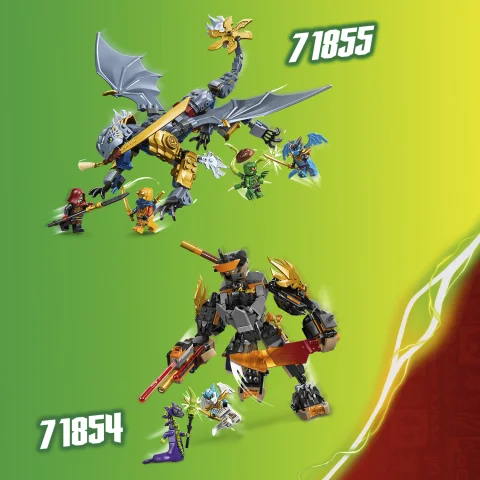 Cseréld ki a fegyvereket egy másik LEGO® NINJAGO® szettből!