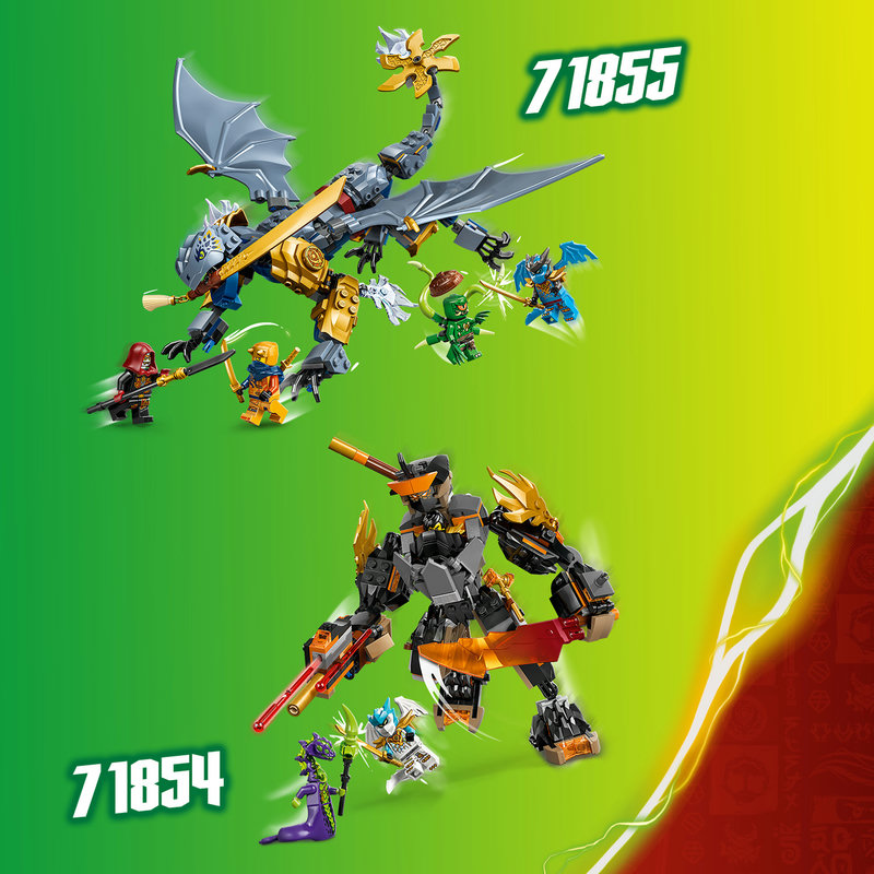 Разменете оръжията с друг комплект LEGO® NINJAGO®