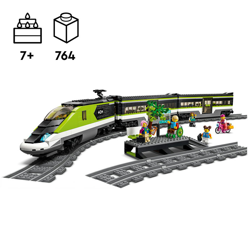 LEGO 60337 Personenwagen mit Sitzplätzen und Gepäckablage