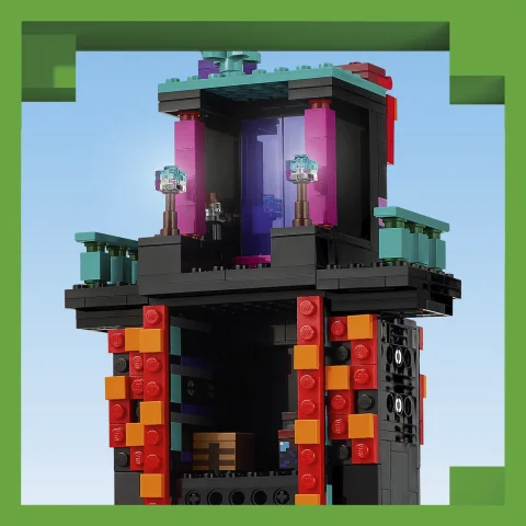 Bevégző alakú torony