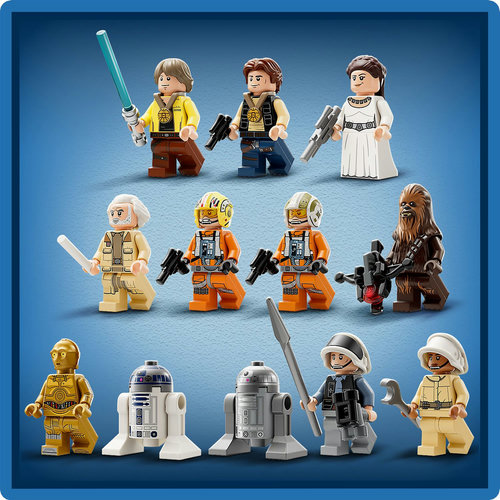 12 LEGO® Star Wars™ personages