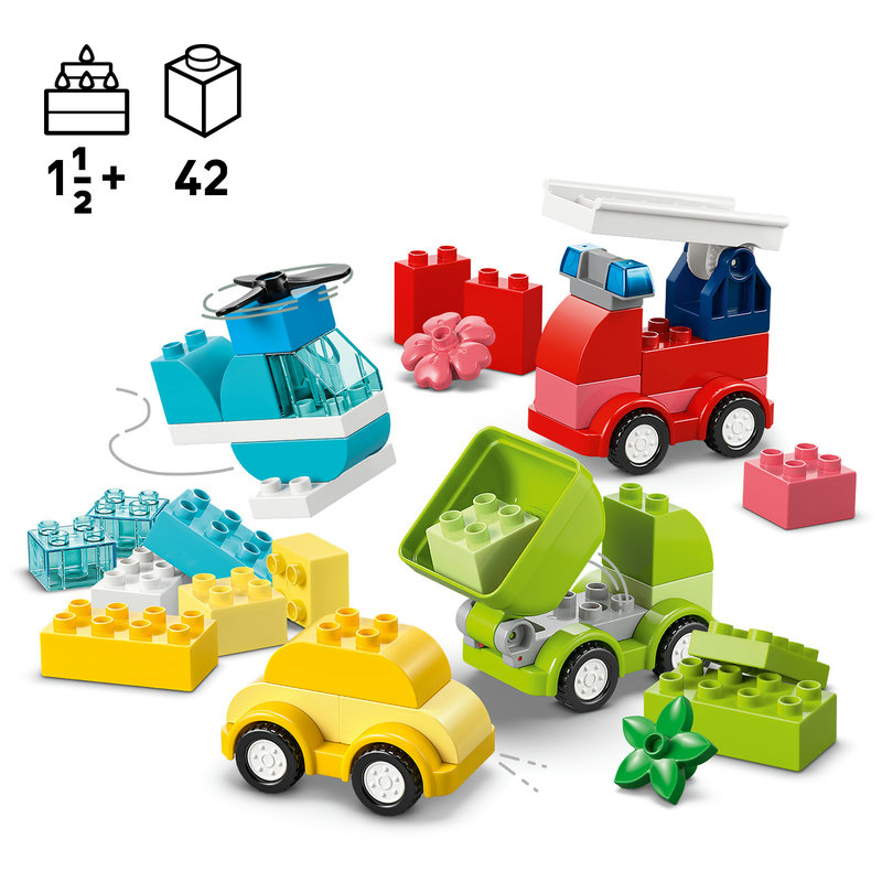 LEGO 10474 DUPLO Fahrzeuge bauen