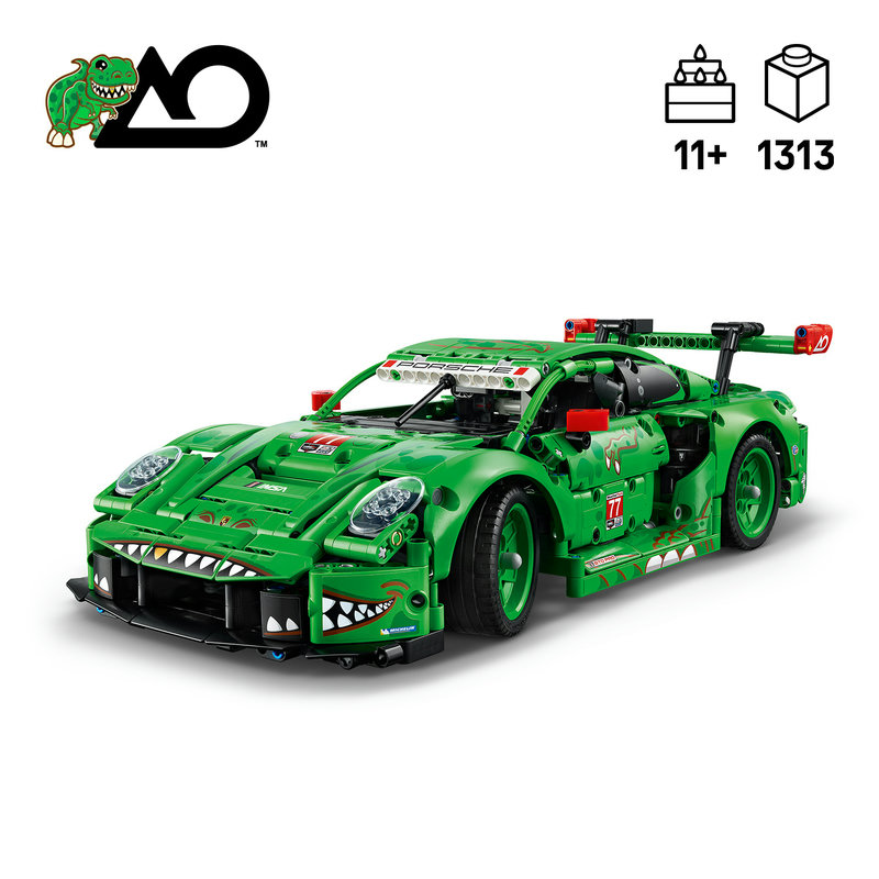 LEGO 42224 Porsche 911 GT3 R REXY Heckansicht