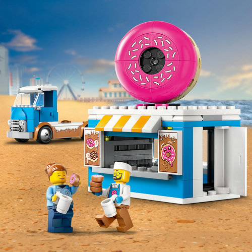 Mobiele donutwinkel