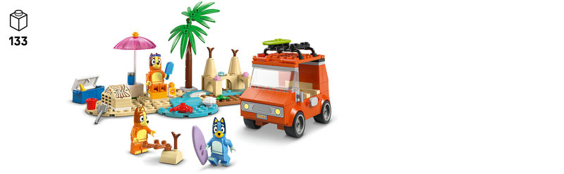 LEGO 11202 Bluey Strandszene Spielsituation