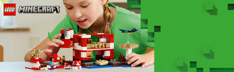 LEGO 21270 Minecraft Das Pilzkuh-Haus Produktbild