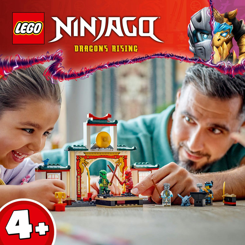 Action-packed LEGO® NINJAGO® temple building set