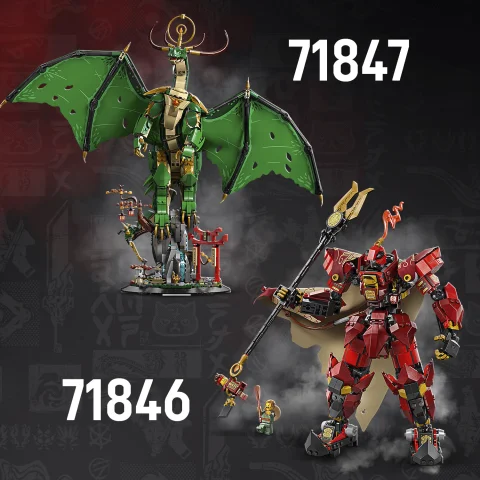 Még több gyűjthető LEGO® NINJAGO® készlet
