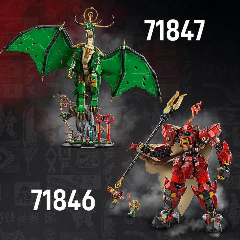 Még több gyűjthető LEGO® NINJAGO® készlet