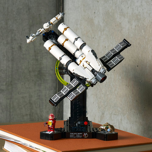 Decoratief model met ruimtethema